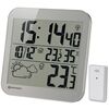 Часы настенные Bresser MyTime LCD, серебристые, image 