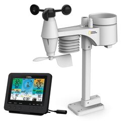 Метеостанция Bresser National Geographic «7 в 1» Wi-Fi с цветным дисплеем, image 