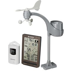 Метеостанция Bresser ClimaTemp FW в корпусе под дерево, image 