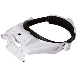 Лупа налобная с аккумулятором Levenhuk Zeno Vizor HR4, фото 