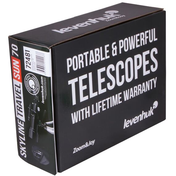 Телескоп Levenhuk Skyline Travel Sun 70, фото , изображение 17