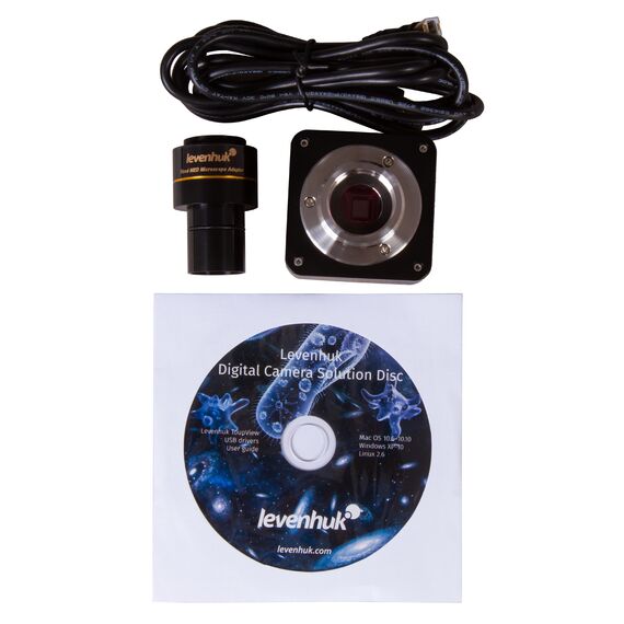 Микроскоп цифровой Levenhuk MED D10T, тринокулярный, фото , изображение 11