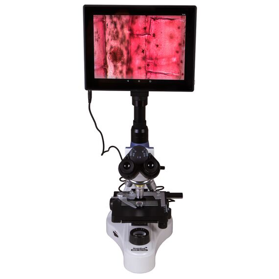 Микроскоп цифровой Levenhuk MED D10T LCD, тринокулярный, фото , изображение 3