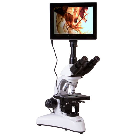 Микроскоп цифровой Levenhuk MED D20T LCD, тринокулярный, фото , изображение 3