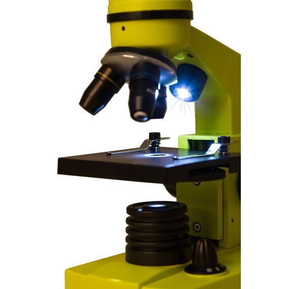 Микроскоп Levenhuk Rainbow 2L Lime\Лайм, фото , изображение 11