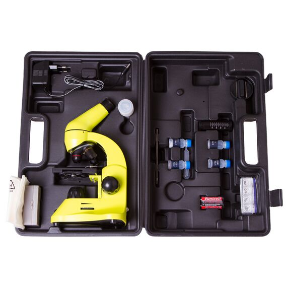 Микроскоп Levenhuk Rainbow 50L Lime\Лайм, фото , изображение 17