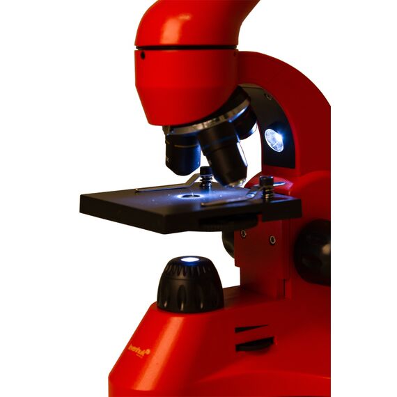 Микроскоп Levenhuk Rainbow 50L Orange\Апельсин, фото , изображение 11