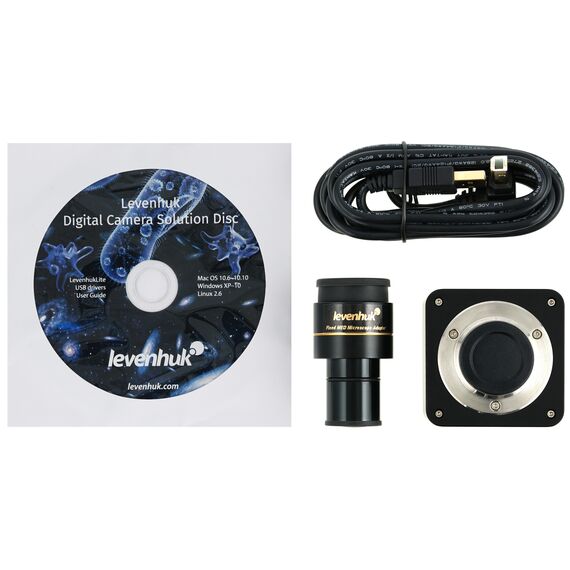Микроскоп цифровой Levenhuk MED D45T, тринокулярный, фото , изображение 6