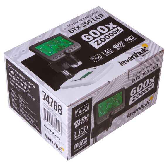 Микроскоп цифровой Levenhuk DTX 350 LCD, фото , изображение 16