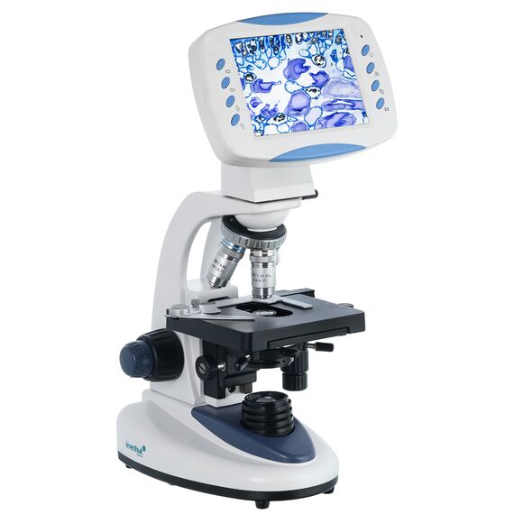 Микроскоп цифровой Levenhuk D90L LCD, монокулярный, фото , изображение 3