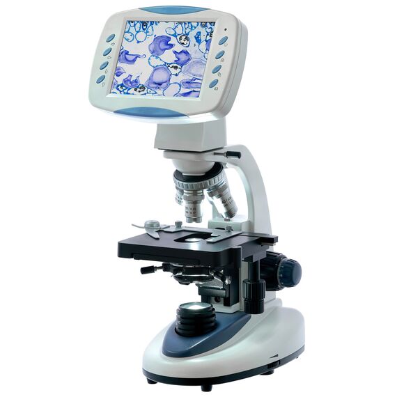 Микроскоп цифровой Levenhuk D90L LCD, монокулярный, фото , изображение 6