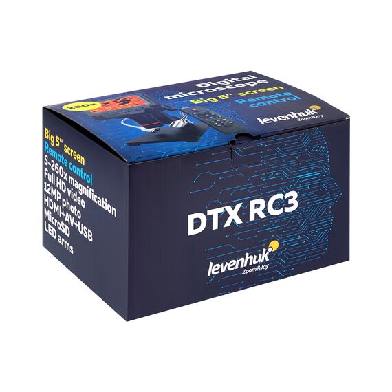Микроскоп с дистанционным управлением Levenhuk DTX RC3, фото , изображение 11