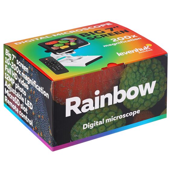 Микроскоп цифровой Levenhuk Rainbow DM700 LCD, фото , изображение 13