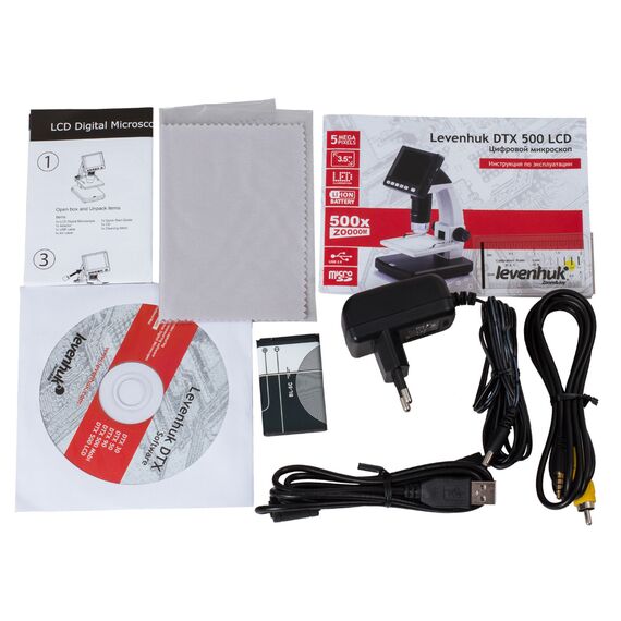 Микроскоп цифровой Levenhuk DTX 500 LCD, фото , изображение 16
