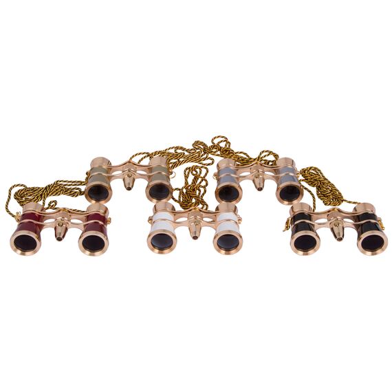 Бинокль Levenhuk Broadway 325F с подсветкой и цепочкой, черный, фото , изображение 3