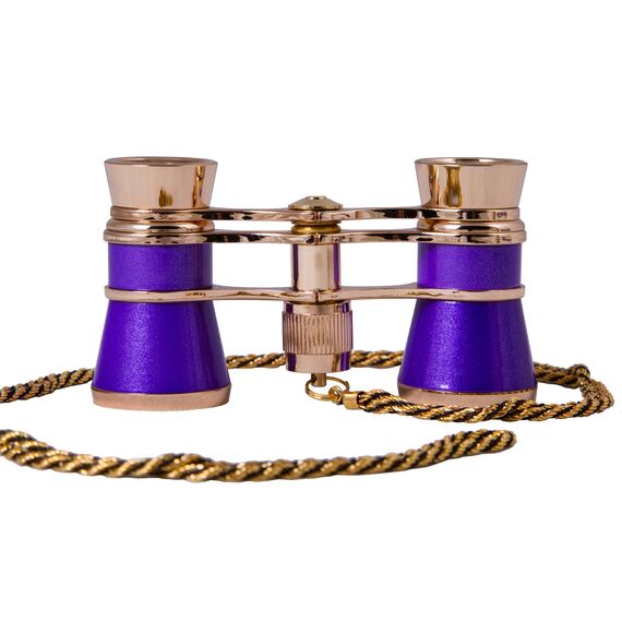 Театральный бинокль с цепочкой Levenhuk Broadway 325C Amethyst, фото , изображение 8