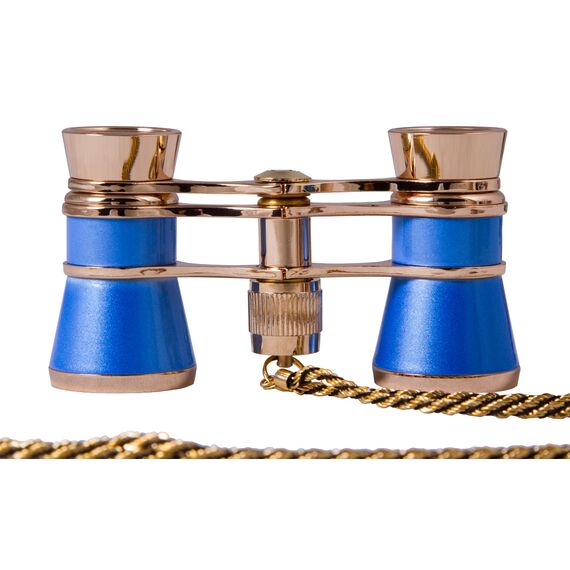 Театральный бинокль с цепочкой Levenhuk Broadway 325C Blue Wave, фото , изображение 8