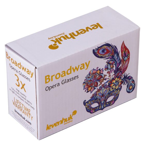 Театральный бинокль с цепочкой Levenhuk Broadway 325C Blue Wave, фото , изображение 12