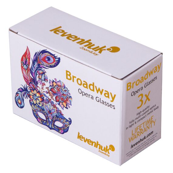Театральный бинокль с цепочкой Levenhuk Broadway 325C Blue Wave, фото , изображение 13