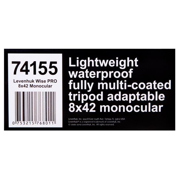 Монокуляр Levenhuk Wise PRO 8x42, фото , изображение 13