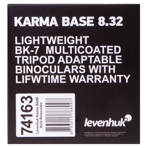 Бинокль Levenhuk Karma BASE 8x32, фото , изображение 15