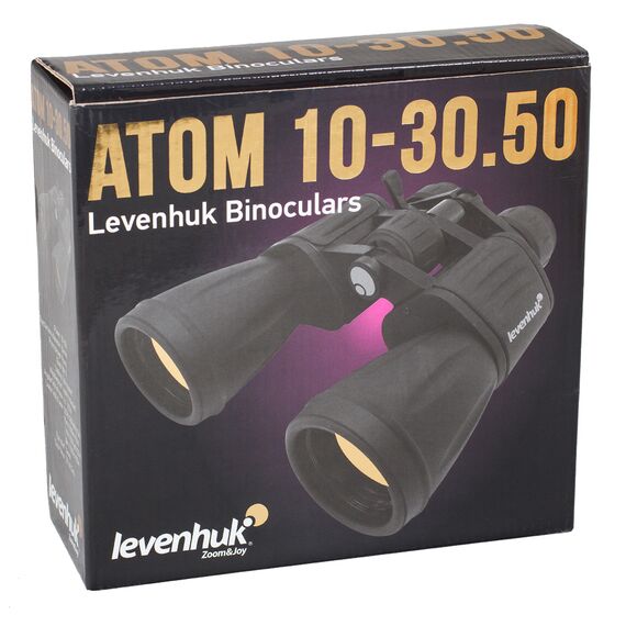 Бинокль Levenhuk Atom 10–30x50, фото , изображение 9