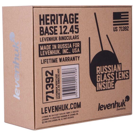 Бинокль Levenhuk Heritage BASE 12x45, фото , изображение 13