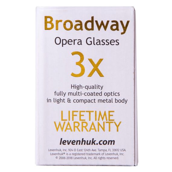 Театральный бинокль-лорнет Levenhuk Broadway 325L Lime, фото , изображение 15