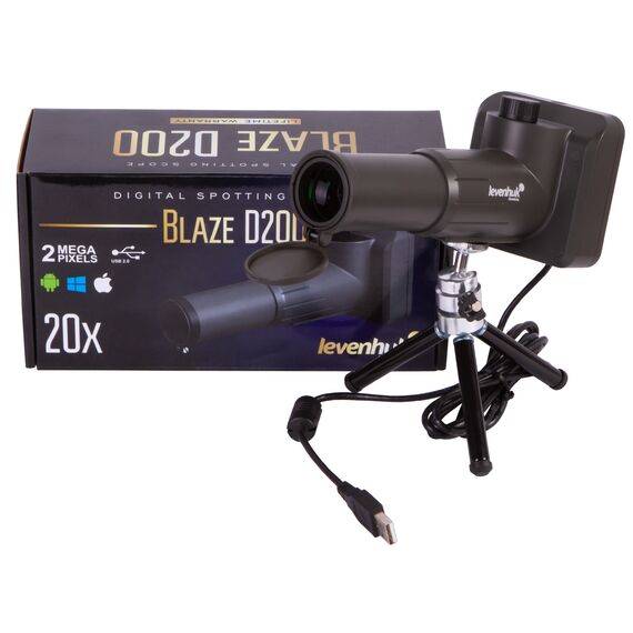 Зрительная труба цифровая Levenhuk Blaze D200, фото , изображение 10