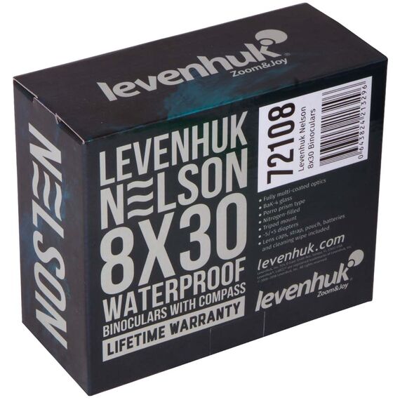 Бинокль Levenhuk Nelson 8x30, фото , изображение 13