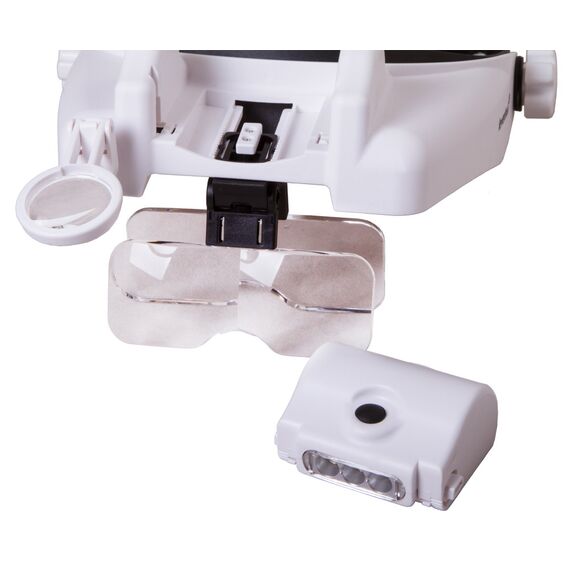 Лупа налобная Levenhuk Zeno Vizor H7, фото , изображение 5