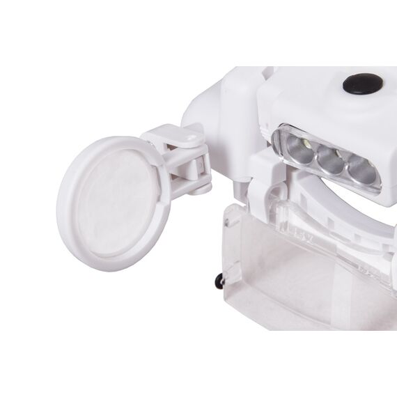 Лупа налобная с аккумулятором Levenhuk Zeno Vizor HR2, фото , изображение 5