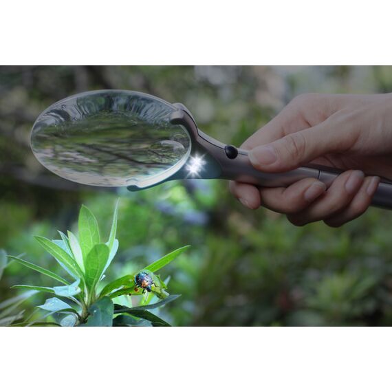 Лупа Levenhuk Zeno 50, 2,2/4,4x, 88/21 мм, 2 LED, фото , изображение 7