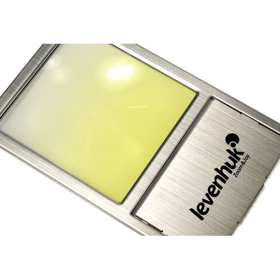 Линза Френеля Levenhuk Zeno 90, 2,5x, 48x45 мм, 1 LED, металл, фото , изображение 7