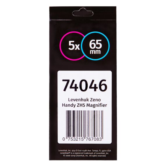 Лупа ручная Levenhuk Zeno Handy ZH5, фото , изображение 7