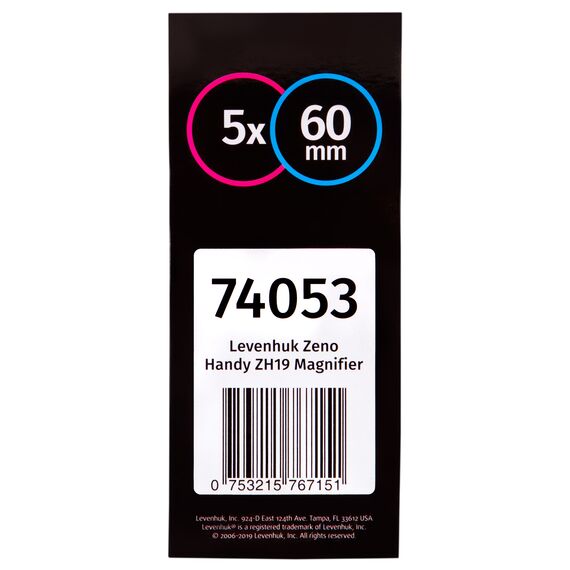 Лупа ручная Levenhuk Zeno Handy ZH19, фото , изображение 9