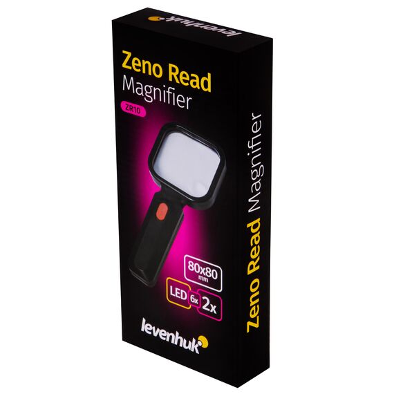 Лупа для чтения Levenhuk Zeno Read ZR10, черная, фото , изображение 8