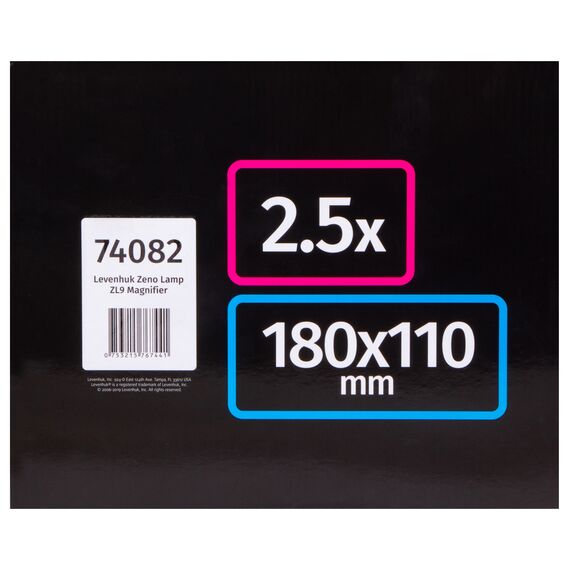 Лупа-лампа Levenhuk Zeno Lamp ZL9, фото , изображение 12