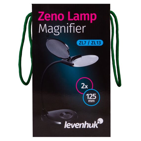 Лупа-лампа Levenhuk Zeno Lamp ZL13, черная, фото , изображение 13