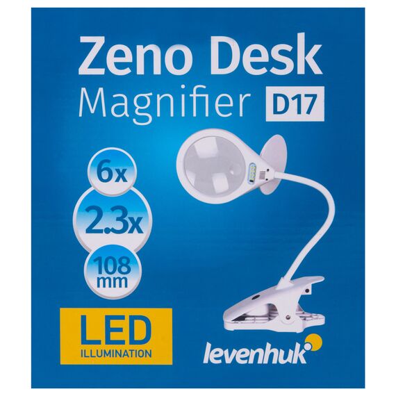 Лупа настольная Levenhuk Zeno Desk D17, фото , изображение 11