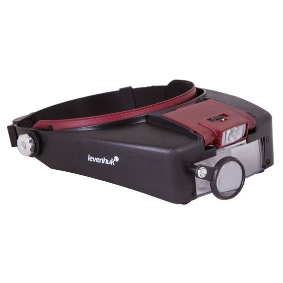 Лупа налобная Levenhuk Zeno Vizor H2, фото , изображение 3