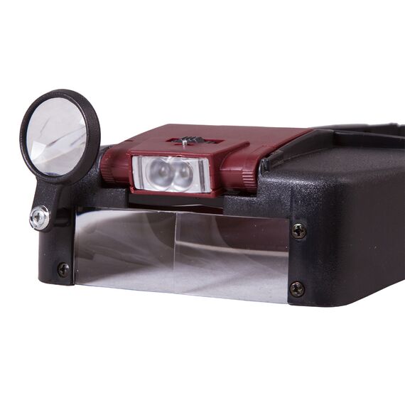 Лупа налобная Levenhuk Zeno Vizor H2, фото , изображение 6