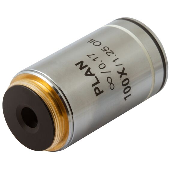 Объектив планахроматический Levenhuk MED 100x/беск, фото , изображение 2