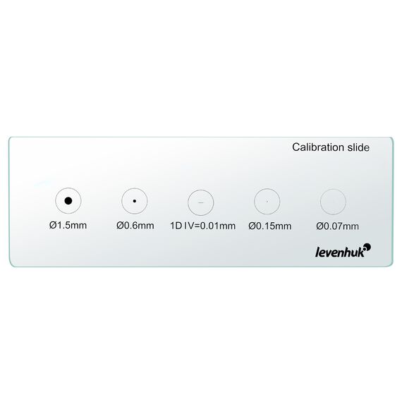 Слайд калибровочный Levenhuk MED X/Y, фото , изображение 2