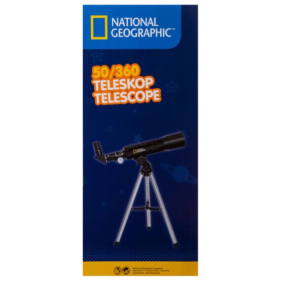 Набор Bresser National Geographic: телескоп 50/360 AZ и микроскоп 40–640x, фото , изображение 23