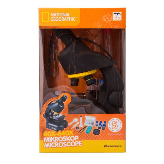 Микроскоп Bresser National Geographic 40–640x, с адаптером для смартфона, фото , изображение 7