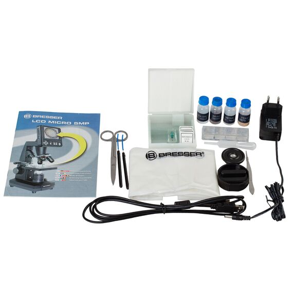 Микроскоп цифровой Bresser LCD 50x–2000x, фото , изображение 11