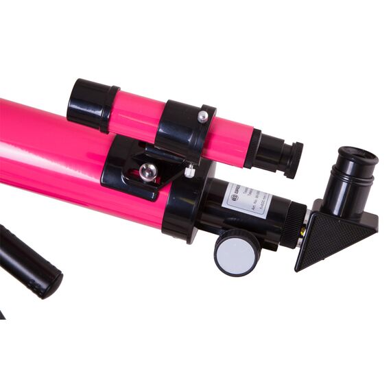Телескоп Bresser Junior Space Explorer 45/600 AZ, розовый, фото , изображение 7