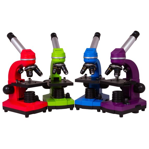 Микроскоп Bresser Junior Biolux SEL 40–1600x, красный, фото , изображение 2