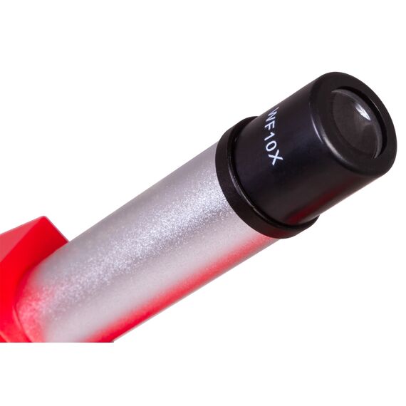 Микроскоп Bresser Junior Biolux SEL 40–1600x, красный, фото , изображение 13